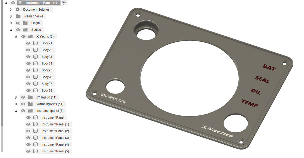 How to transfer 3 color model from Fusion to BL Studio? - Bambu